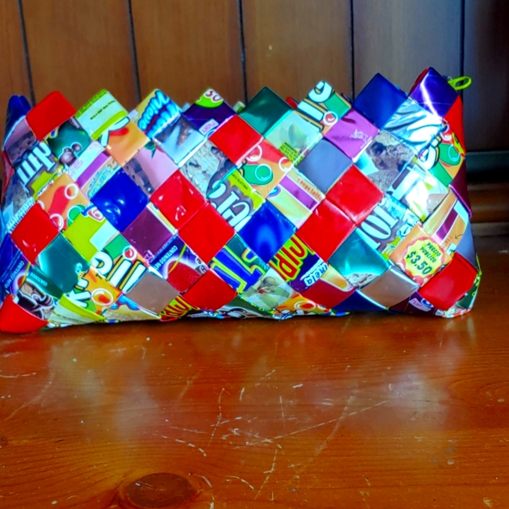 Ecoist Candy Wrapper  Clutch/Wristlet